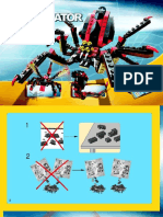 2008_4994_Fierce_Creatures_LEGO_CREATOR_3_en_1_(1)_Spider_(2)_Snake_(3)_Bug