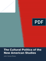 The Cultural Politics of The New American Studies