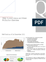 WQ2 Current Status and Water Production Overview