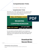 (PDF) Reading Comprehension Tricks and Tips 2022 - FREE PDF Download
