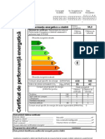 Certificat de Per for Manta Energetic A