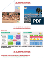 1ère Partie DES TERRITOIRES INÉGALEMENT A LA MONDIALISATION