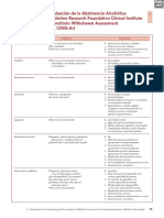 3.9. Escala para La Evaluación de La Abstinencia Alcohólica