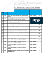 2019 - 2020 Power Electronics Ieee Projects