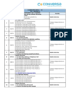 9 - 21 Calendario CV Nivel 1