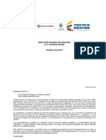 Informe Auditoría - Gestión Administrativa - Contratación