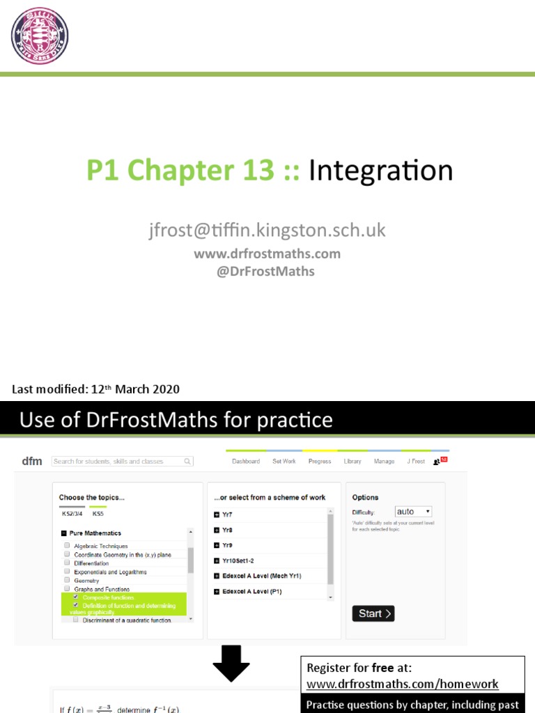Understanding Integration Concepts | PDF | Area | Integral