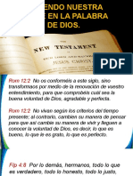 Alimentando Nuestra Mente Con La Palabra de Dios