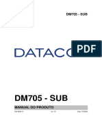 204-0069-13 - DM705-SUB - Manual Do Produto