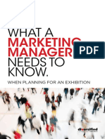 What A Marketing Manager Needs To Know - Planning For An Exhibition