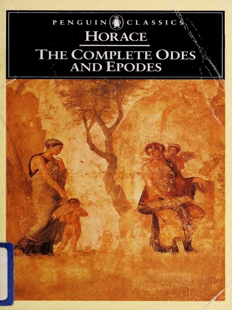 The Complete Odes and Epodes Horace PDF Horace Poetry