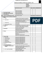 Checklist Pemeriksaan Mobil Agen Angkutan Tabung LPG Rayon II