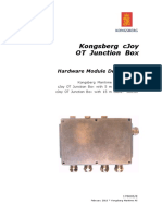 Kongsberg Cjoy Ot Junction Box: Hardware Module Description