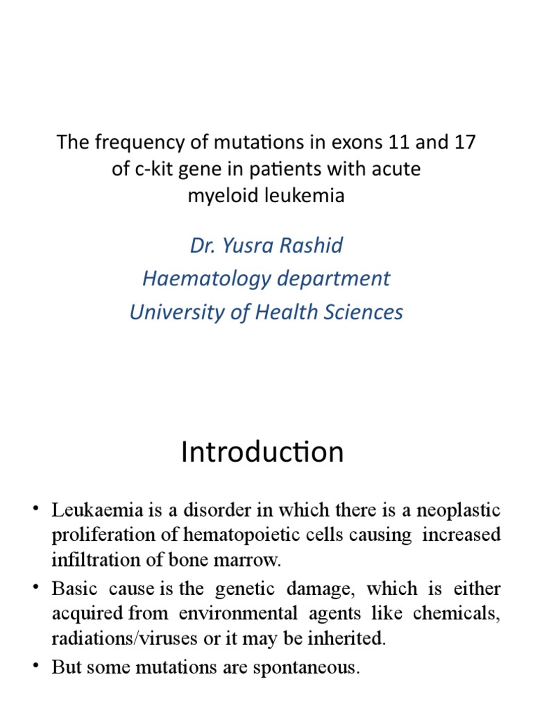 thesis paper on leukemia