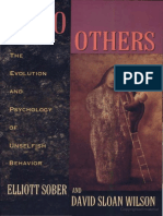 Elliott Sober, David Sloan Wilson - Unto Others_ the Evolution and Psychology of Unselfish Behavior (1998) - Libgen.lc