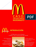 Caso Desayunos McDonald's Presentacin