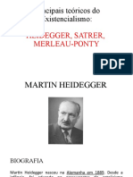3409437c Aula 4 - Merleau Ponty, Sartre e Heidegger