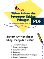 Sistem Antrian Dan Penanganan Keluhan Pelanggan