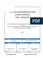Plan de Contingencias para Lluvias-Consorcio Chilina