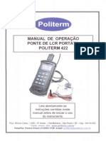 Ponte LCR Portátil Politerm 422