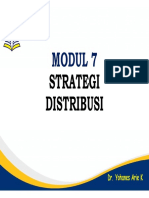 Modul 7 Strategi Distribusi
