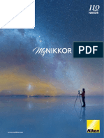 Nikon Nikkor lens brochure