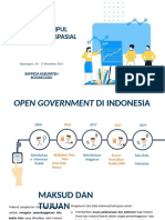 Paparan Geospasial DLM Rakor Satu Data