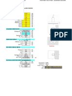 Design Paramters: F3 Isolated Footing