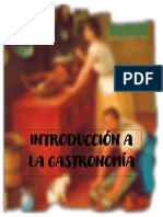 Investigación Introducción A La Gastronomía