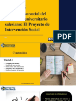 Proyecto intervención social estudiantes UPS