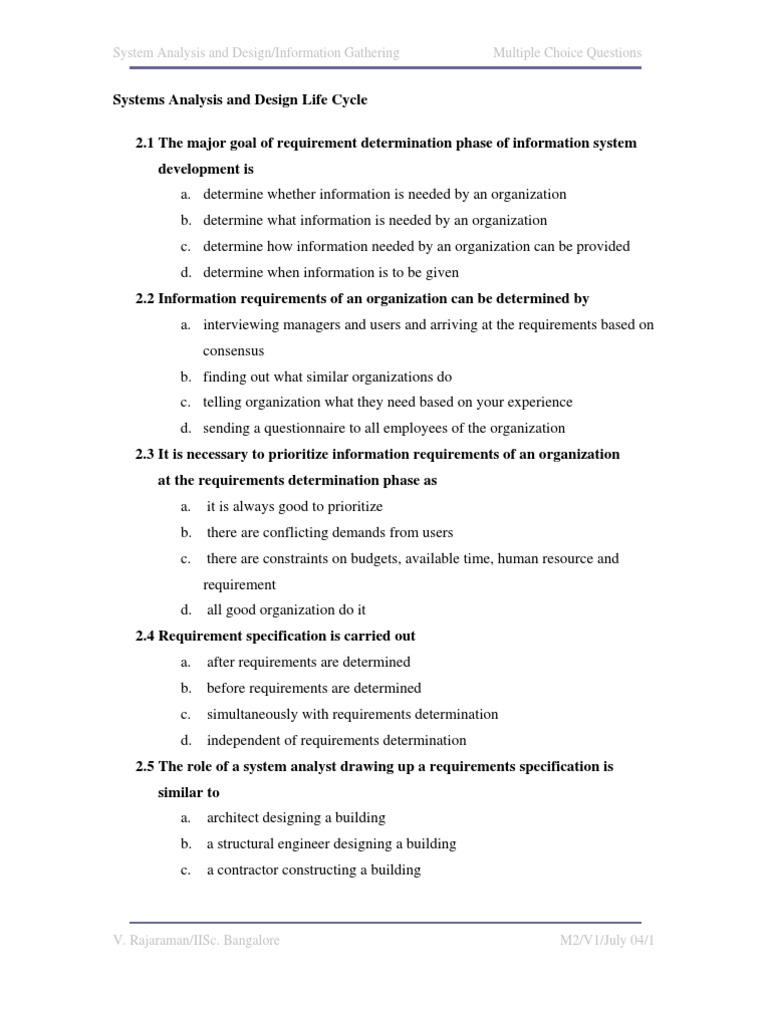 SDLC Why Needed | PDF | Feasibility Study | Specification (Technical ...