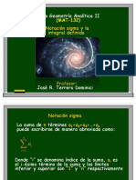 2.2 Notación Sigma y La Integral Definidad