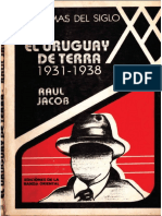El Uruguay de Terra. 1931-1938 Raul Jacob 1983