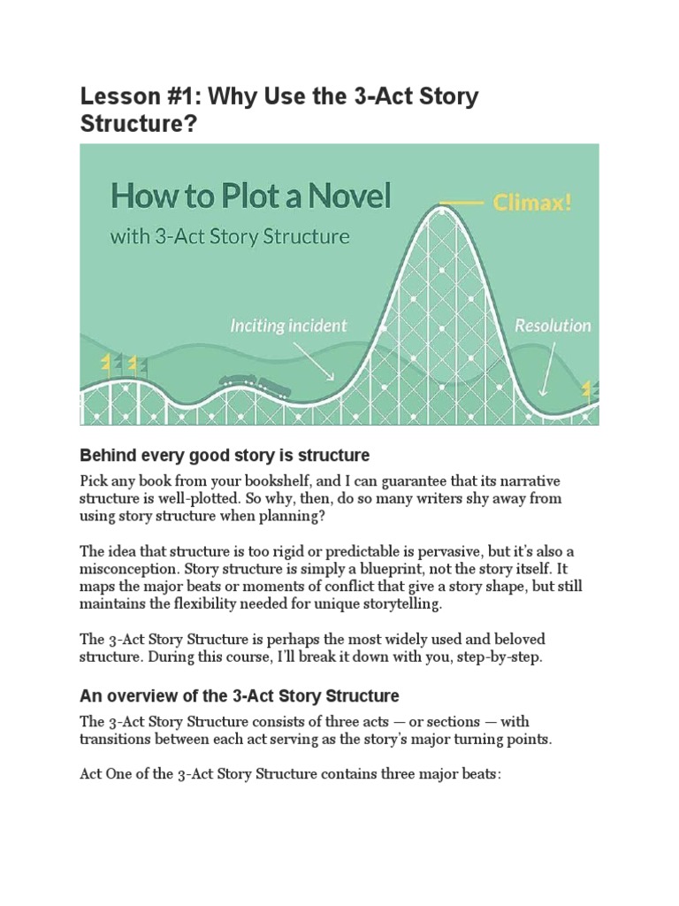3 ACT Structure PDF Plot (Narrative) Pride And Prejudice