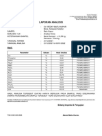 Laporan Analisis - Batu Kapur