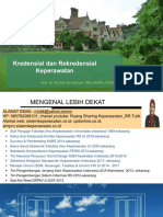 Kredensial Dan Rekredensial Keperawatan: Prof. Dr. RR - Tutik Sri Hariyati, Skp.,Mars.,Fisqua