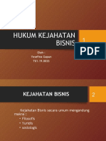 Hukum Kejahatan Bisnis 