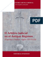 Arbitrariedad o Arbítrio - José Sánchez-Arcilla Bernal