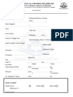 Formulir-Daftar Ulang 2022