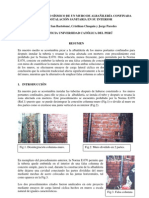 Comportamiento Sismico de Un Muro de Albañileria Confinada Con Instalacion Sanitaria en Su Interior