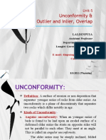 Unconformity, Outlier N Inlier