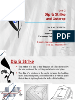 Dip & Strike: and Outcrop