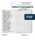 Grade 7 - Grading Sheet Format