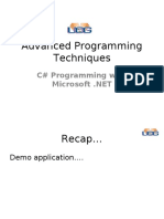 Advanced Programming Techniques