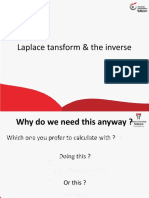 Laplace Tansform & The Inverse