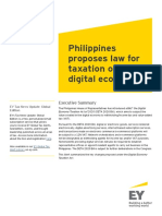 Philippines Proposes law for Taxation of the Digital Economy