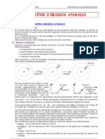 T.P Emission Atomique