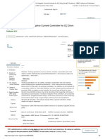 Analysis and Design of Adaptive Current Controller For DC Drive Using Z-Transform - IEEE Conference Publication