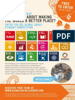 GSL Global Goals and World Summit A5 Flyer
