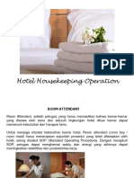 Hotel Housekeeping Operation